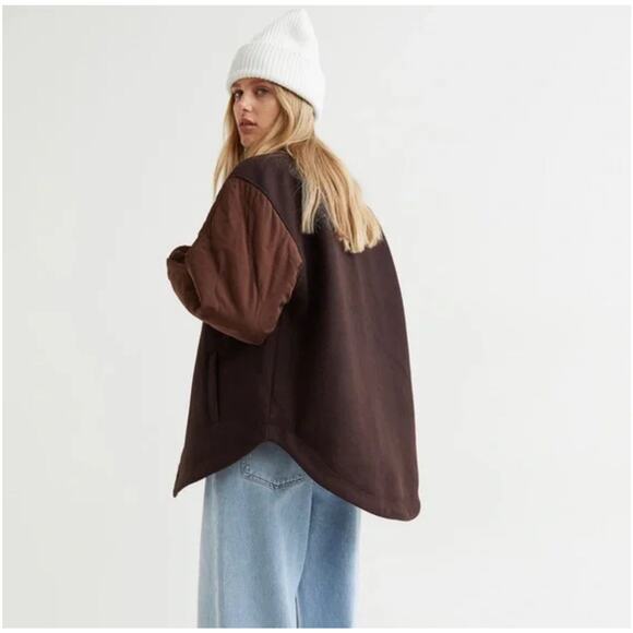 H&M Jackets & Blazers - NWT H&M Baseball/Bomber Jacket Size L Oversize C10